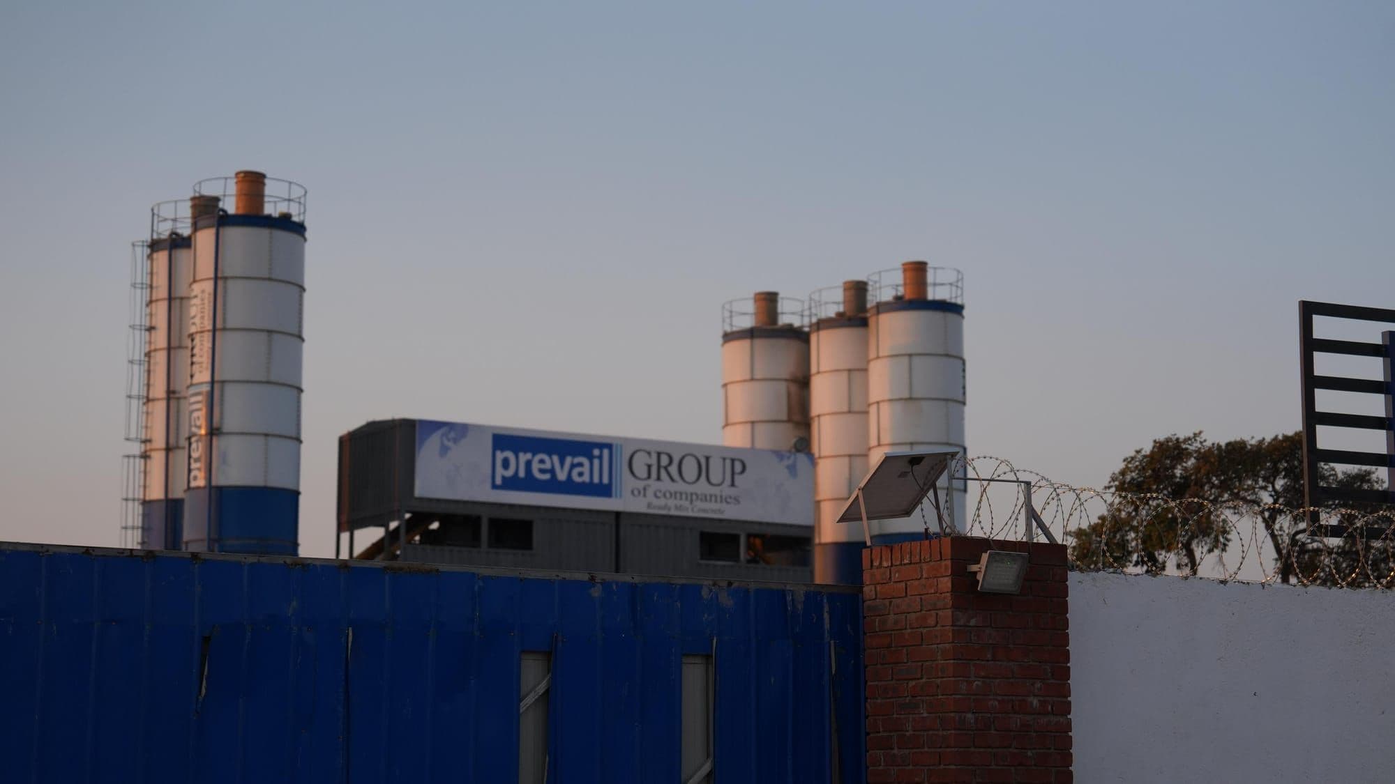 The Prevail Concrete batching plant at Norton